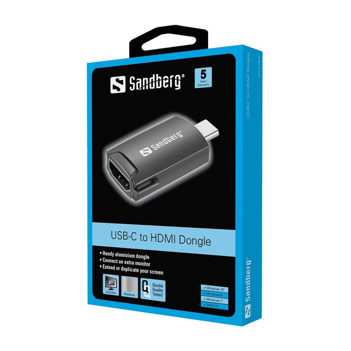 Sandberg USB-C To HDMI Connector 136-34