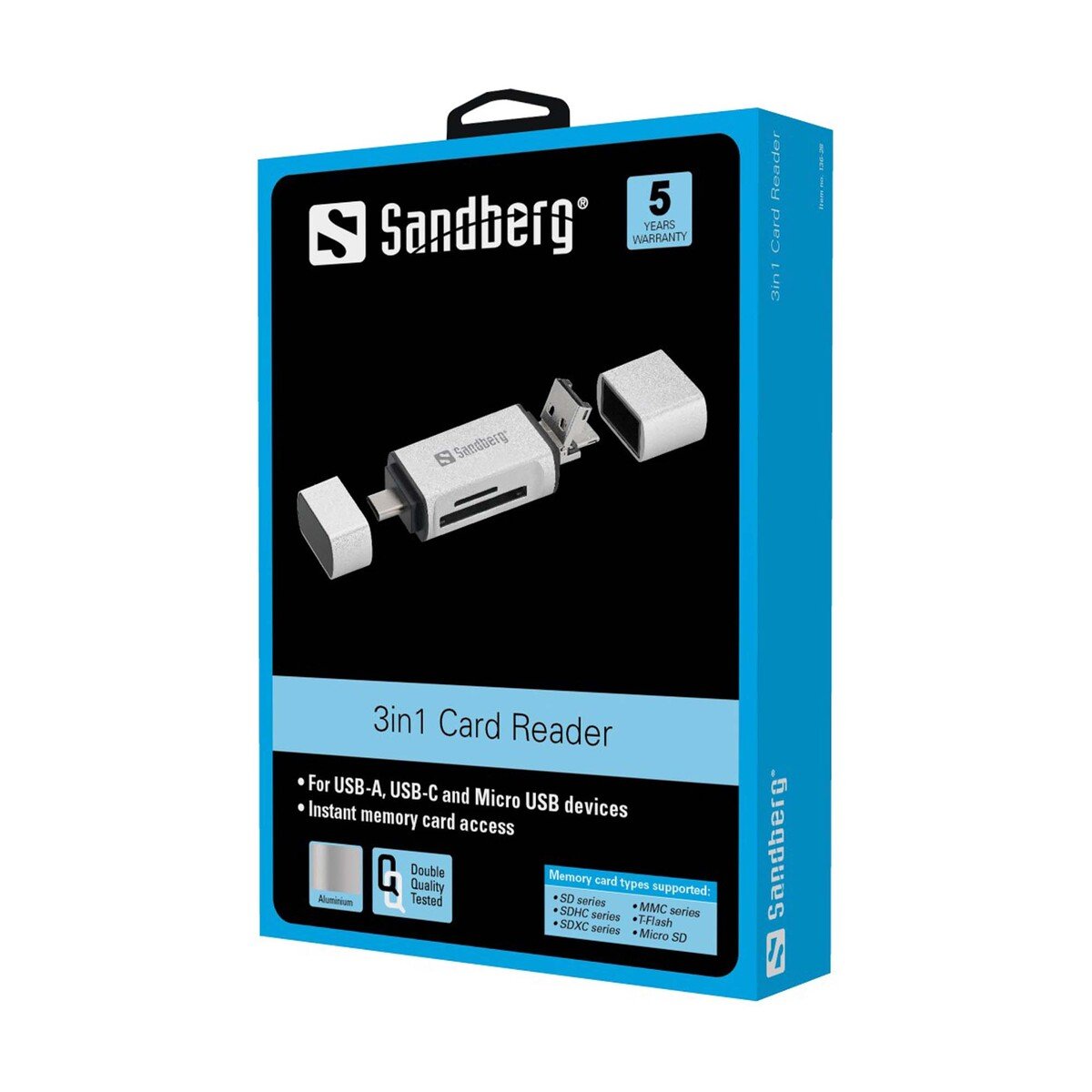 Sandberg USB-C Card Reader 136-28