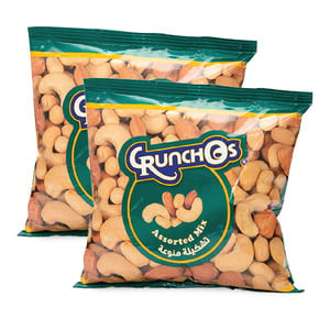 اشتري قم بشراء كرنشوز تشكيلة مكسرات منوعة 2 × 250 جم Online at Best Price من الموقع - من لولو هايبر ماركت Nuts Processed في الامارات