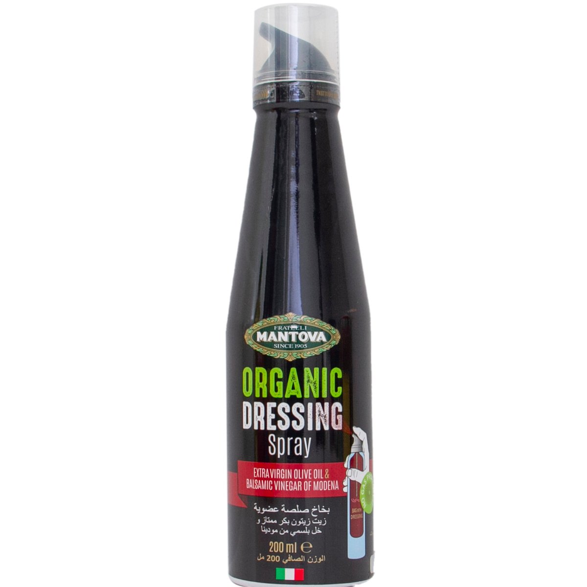 Mantova Organic Olive Oil Dressing Spray 200 ml