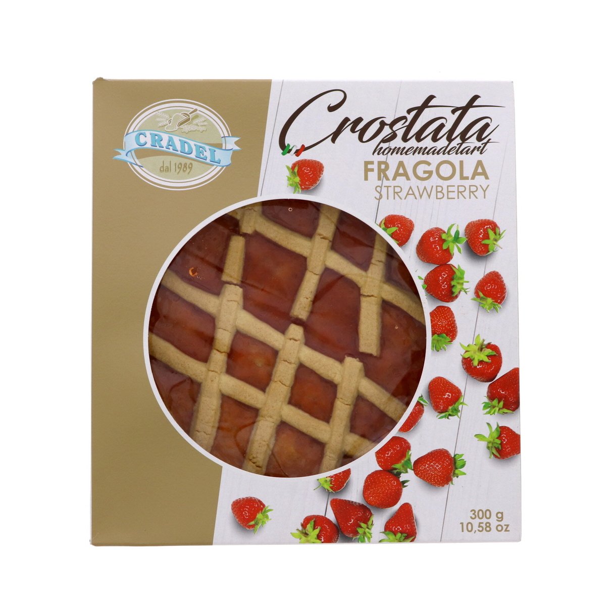 Cradel Crostata Homemade Strawberry Tart 300g