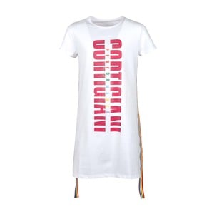 Cortigiani Girls T-Shirt Round-Neck Short Sleeve IGR-28 White 9-10Y