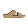 Cortigiani Men's Leather Arabic Sandal M-2138 Beige 42