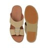 Cortigiani Men's Leather Arabic Sandal M-2138 Beige 42