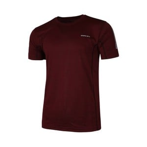 Sports Inc Men's Active Wear Round Neck T Shirt S/S T124 Maroon XX-Large