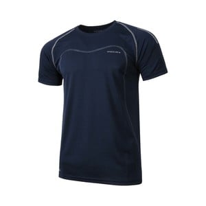 Sports Inc Men's Active Wear Round Neck T Shirt S/S T135 D.Blue Large