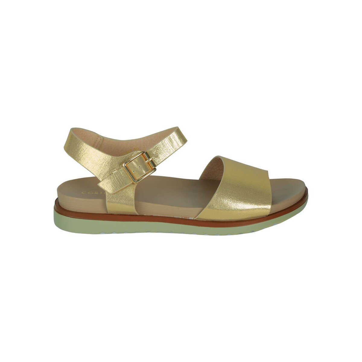 Cortigiani Women's Sandal 649857 Gold 36