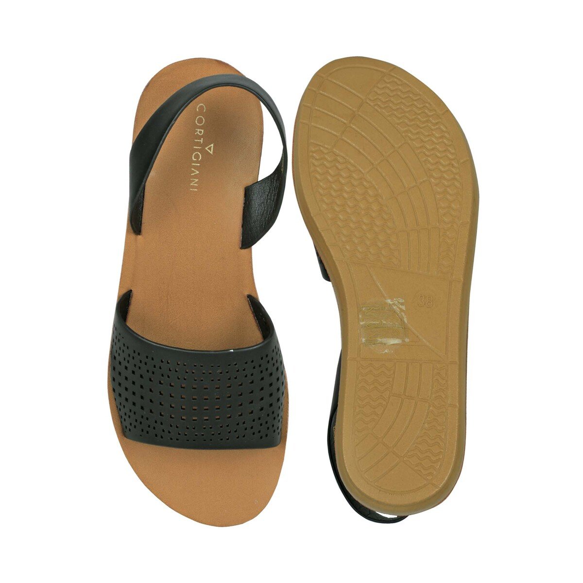 Cortigiani Women's Sandal 6301146 Black 36