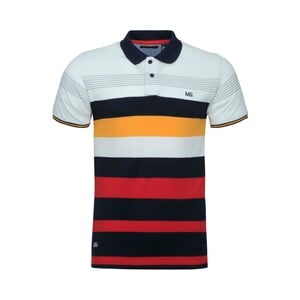 Marco Donateli Men's Polo T-Shirt Short Sleeve 9051 Navy Medium