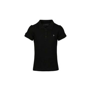Eten Girls Polo T-Shirt Short Sleeve GTP-05 Black 3-4Y
