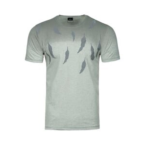 Cortigiani Men's Round Neck T-Shirt Short Sleeve BSR025 Beige XX-Large