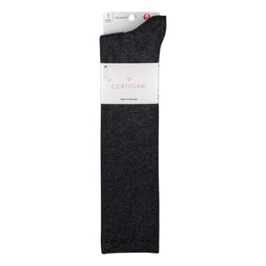 Cortigiani Women's Long Socks CSXL-02 Grey Free Size