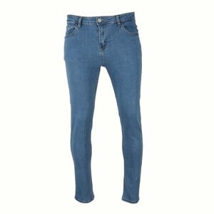 Reo Men's Denim Skinny Fit Jeans BOM571A, LT.BLUE 38