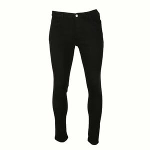 Reo Men's Denim Skinny Fit Jeans BOM571C, BLACK 32