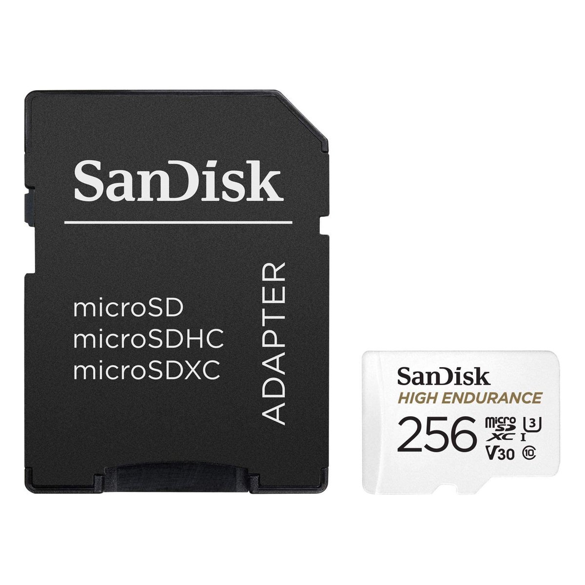 SanDisk High Endurance microSDHC Card 256GB for Dashcams & home