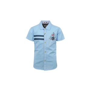 Ruff Boys Shirt Short Sleeve SB05517L Sky Blue 2Y
