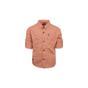 Ruff Boys Shirt Long Sleeve SB05526L Pink 2Y