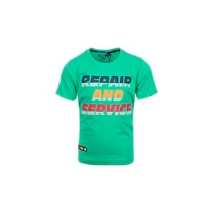 Ruff Boys T-Shirt Crew-Neck Short Sleeve KB11715L Green 2Y