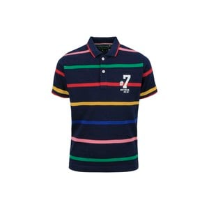 Ruff Boys Polo T-Shirt Short Sleeve KK11834L Navy 10Y