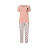 Debackers Womens Pyjama Set Short Sleeve 2020-12 Pink XX-Large