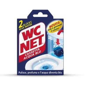 Wc Net Cassetta Acqua Blu Blue Water 2pcs