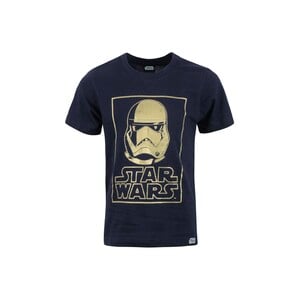 Starwars Boys Round Neck T-Shirt Short Sleeve LW20S518 Navy 2-3Y