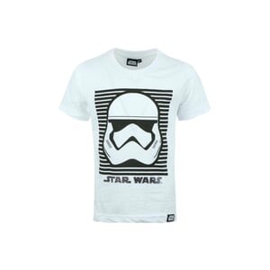 Starwars Boys Round Neck T-Shirt Short Sleeve LW20S-536 White 2-3Y