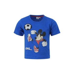 Disney Mickey Mouse Boys Round Neck T-Shirt SS20IB-M3 Royal Blue 6Month
