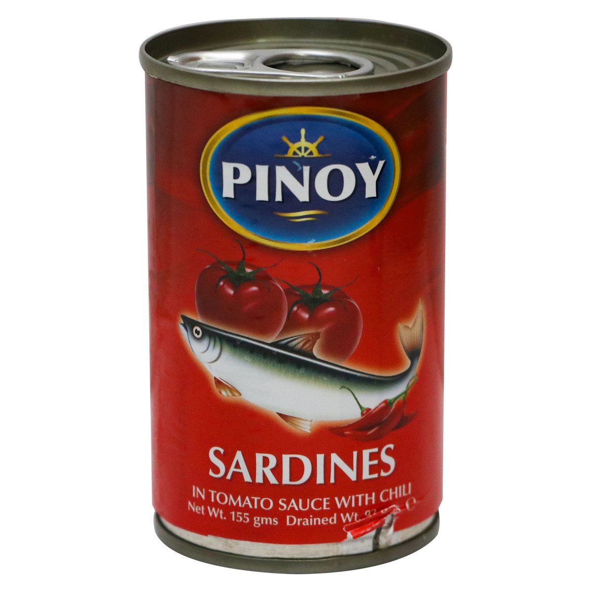 Pinoy Sardines in Tomato Sauce with Chili 155g