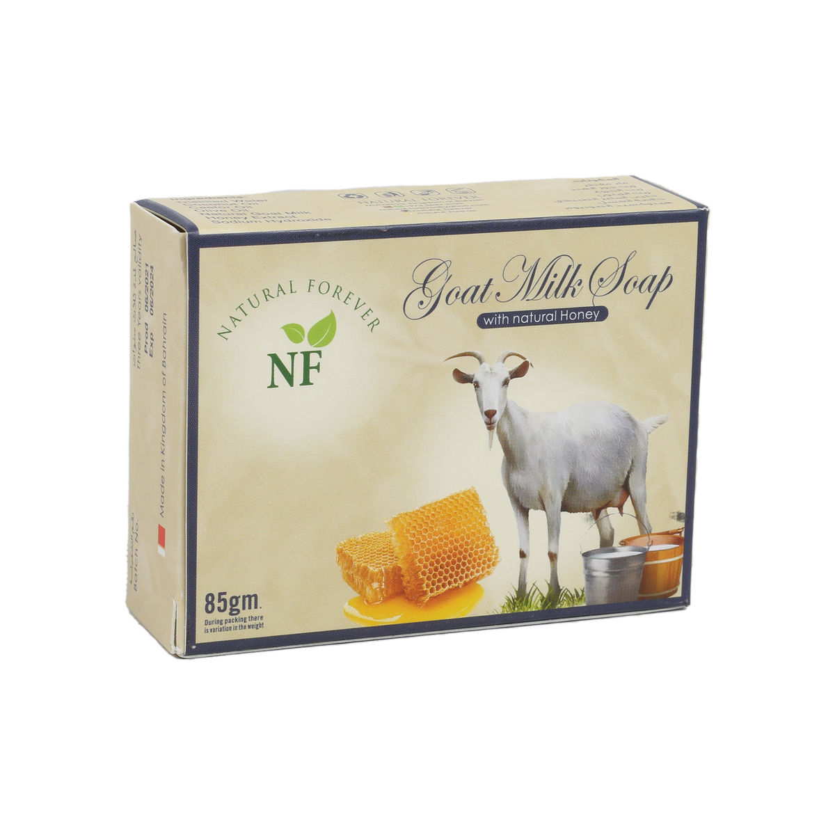 Natural Forever Goat Milk Soap With Natural Honey 85g