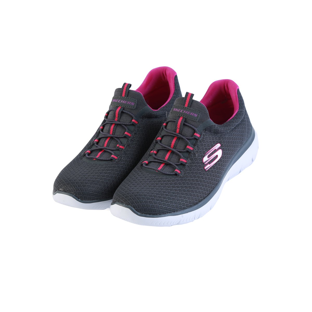 Skechers Ladies Sport Shoes CharcoalPurple 37 at Best Price | Mens shoes | Kuwait