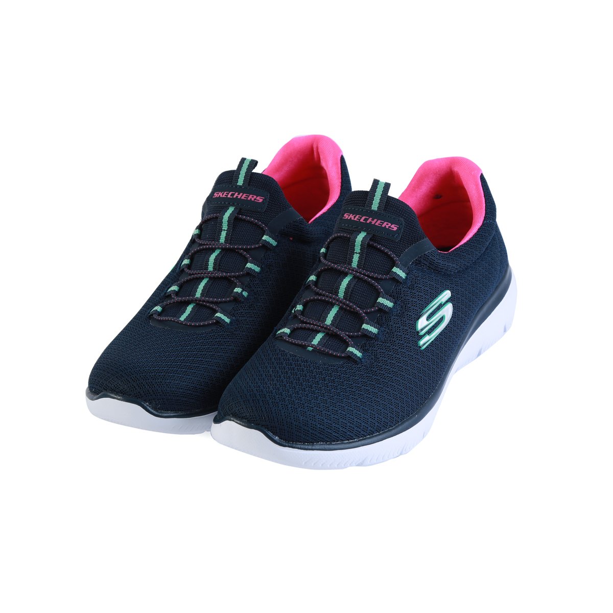 legemliggøre træfning brud Skechers Ladies Sport Shoes 12980 NavyHotPink 36 Online at Best Price |  Mens Sports shoes | Lulu Kuwait