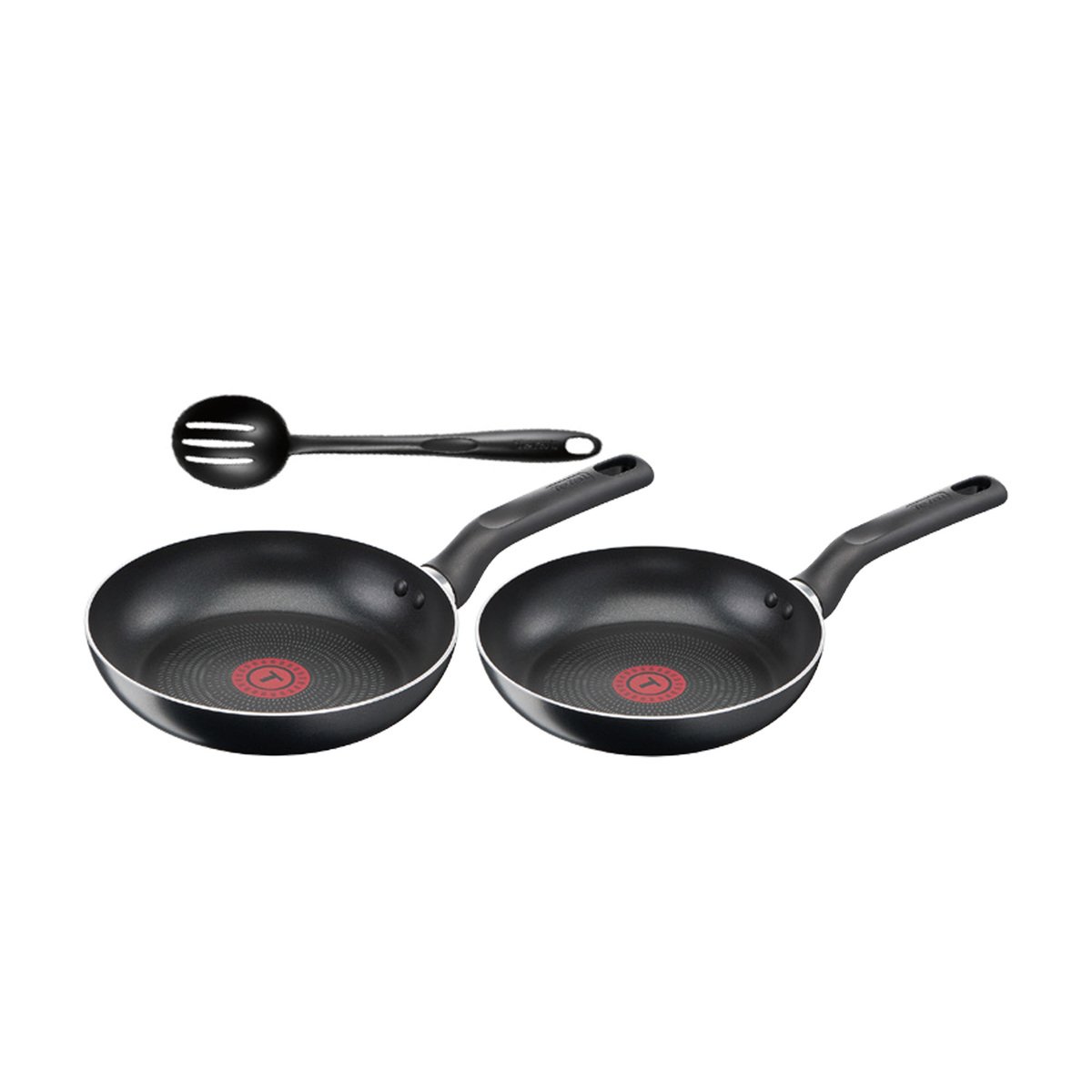 Tefal Super Cook Fry Pan with Spoon, 28 + 24 cm