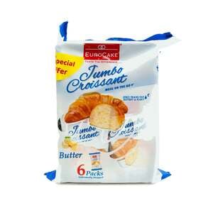 Euro Cake Jumbo Croissant Butter 6 x 50g