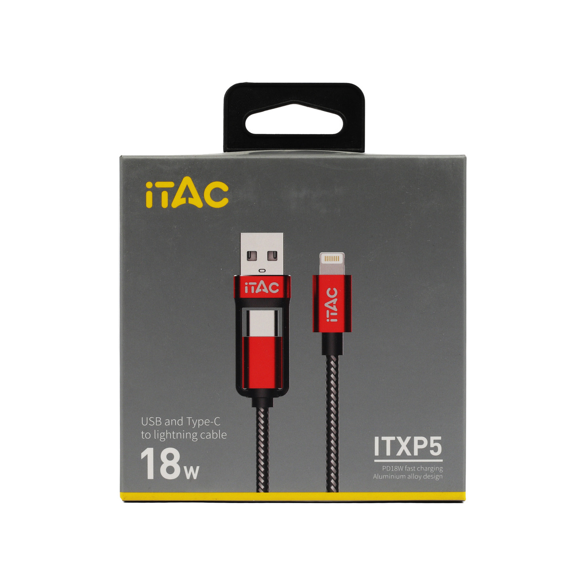 ITAC USB To 3 in 1 Cable ITXP5 1Meter