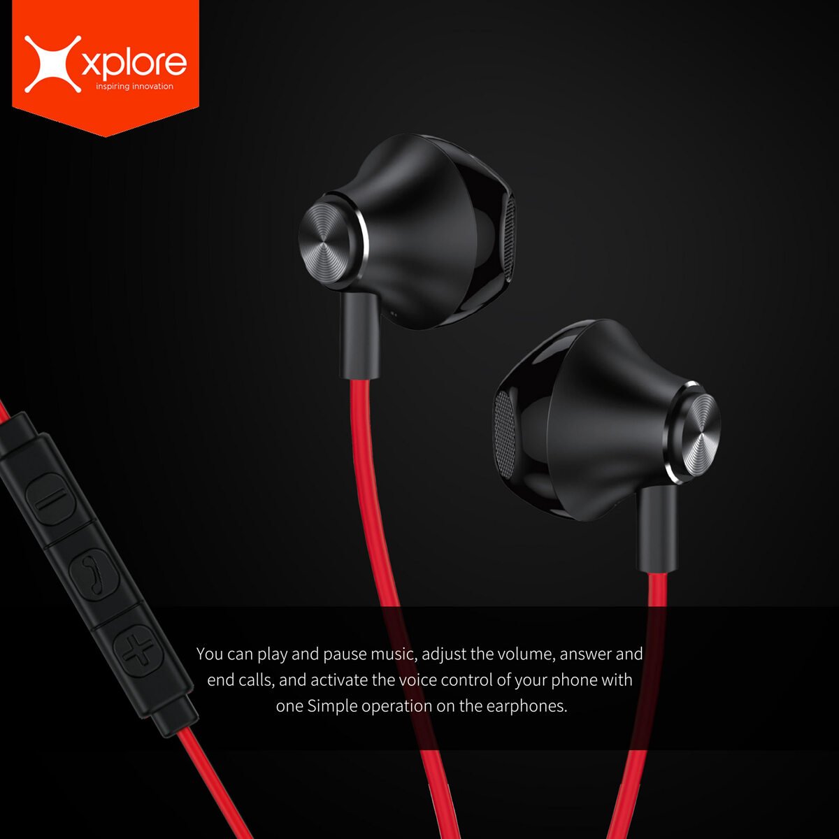 Xplore Type-C Half In-Ear Earphone with Microphone M3