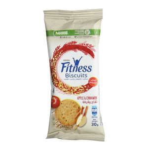 Nestle Fitness Biscuits Apple & Cinnamon 30g