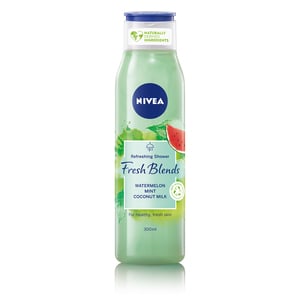 Nivea Fresh Blends Refreshing Shower Gel Watermelon Mint Coconut Milk 300 ml