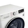 LG Front Load Washing Machine F4V5VYP0W 9KG, AI DD™, Steam+™, Bigger Capacity