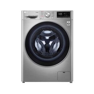 LG Front Load Washing Machine F4V5VYP2T 9KG Stainless Silver