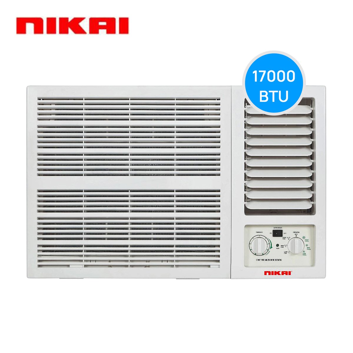 Nikai Window Air Conditioner NWAC18056C20 17200BTU Cool