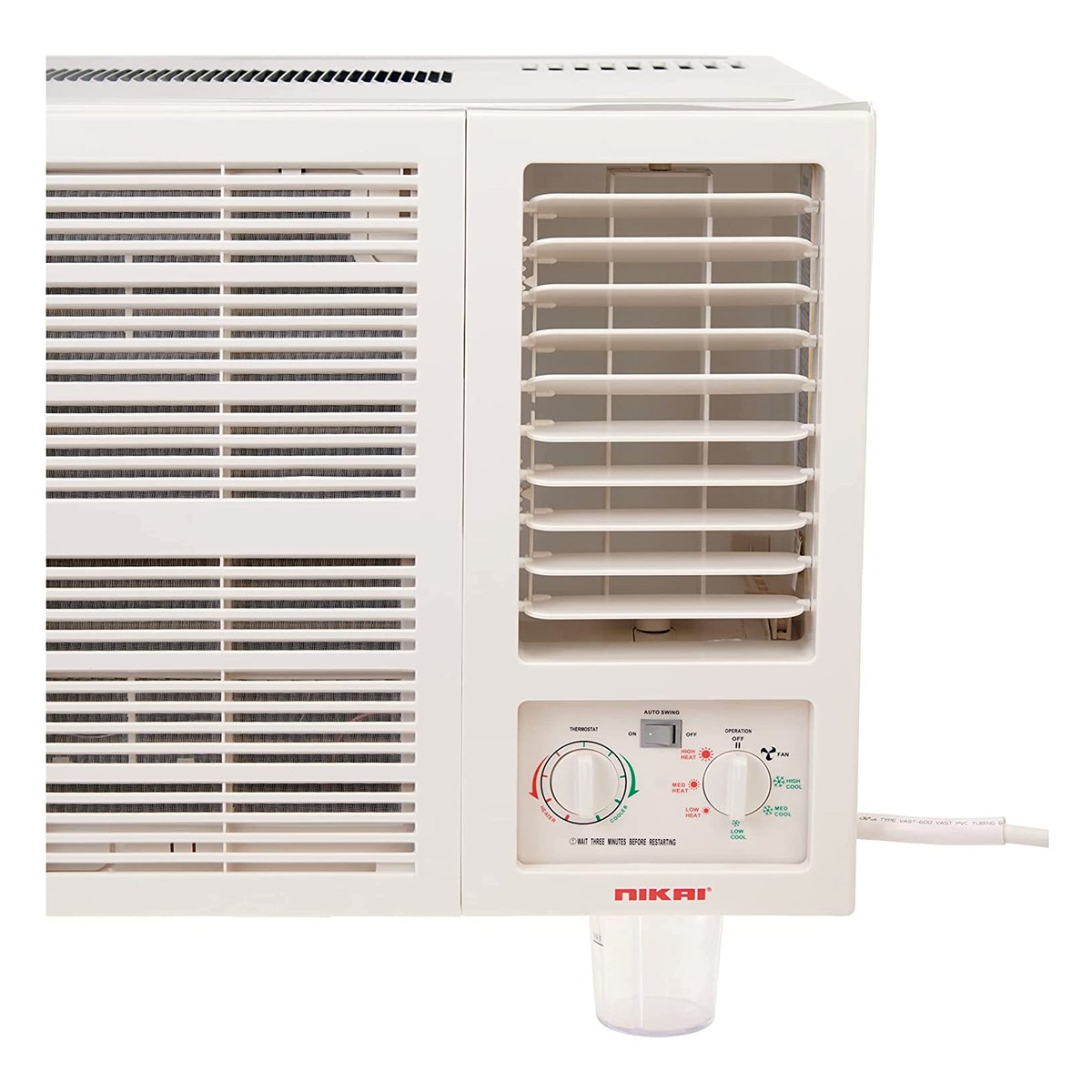 Nikai Window Air Conditioner NWAC18056HC20 17200BTU Hot & Cool