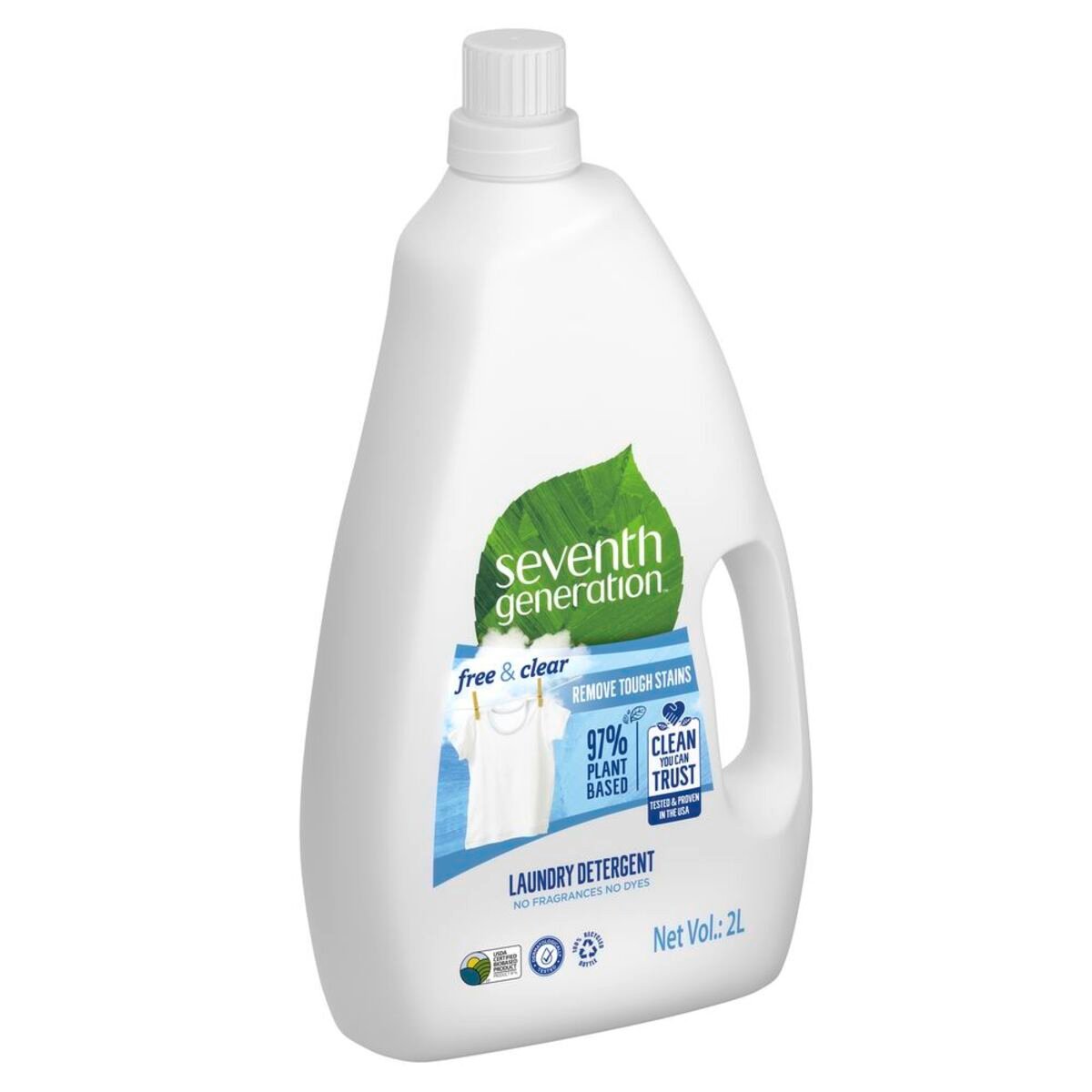 Seventh Generation Plant Based Detergent Free & Clear 2Litre