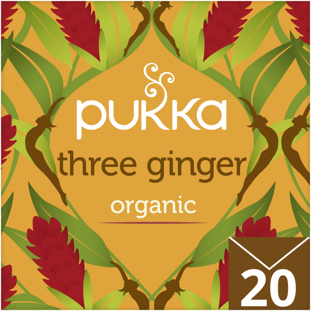Pukka Organic Three Ginger Tea 20 pcs