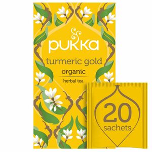 Buy Pukka Turmeric gold Organic Herbal Tea with Lemon & Whole Leaf green Tea 20 Tea Bags Online at Best Price | Speciality Tea | Lulu Kuwait in Kuwait