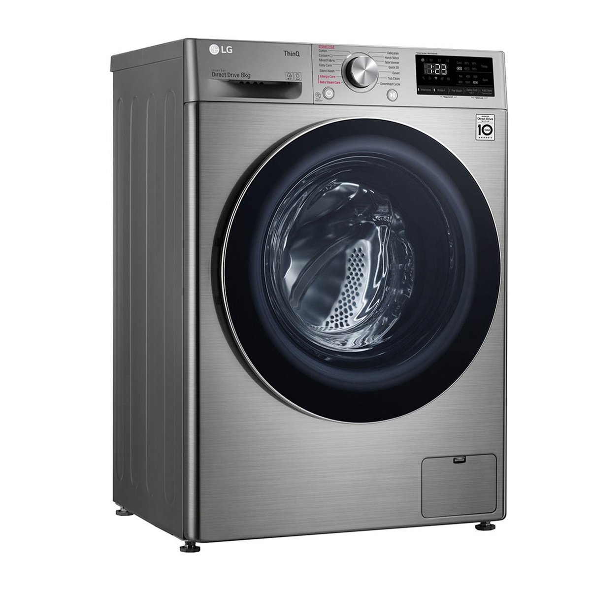 LG Front Load Washing Machine F2V5PYP2T 8Kg