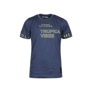 Blue Seven Boys T-Shirt Round-Neck Short Sleeve 602686 Denim Blue 10Y