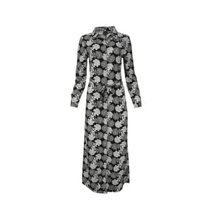 Reo Women's AOP Shirt Dress D9W101-A Long Sleeve AOP 08 Extra Small