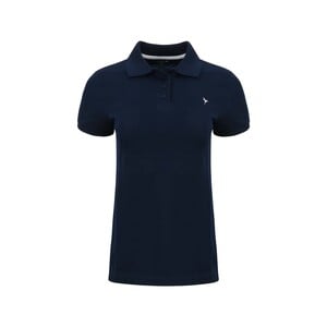 Eten Women's Polo T-Shirt Short Sleeve SCCPOLO05 Navy Medium