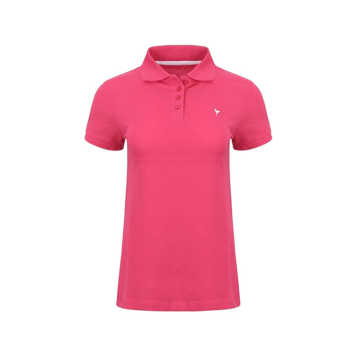 Eten Women's Polo T-Shirt Short Sleeve SCCPOLO07 Fushia Medium